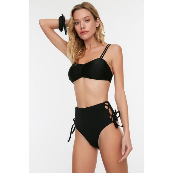 Trendyol Waist Normal Trotter Bikini Bottom Intimo a Canottiera, Very Colorful, 46 Donna